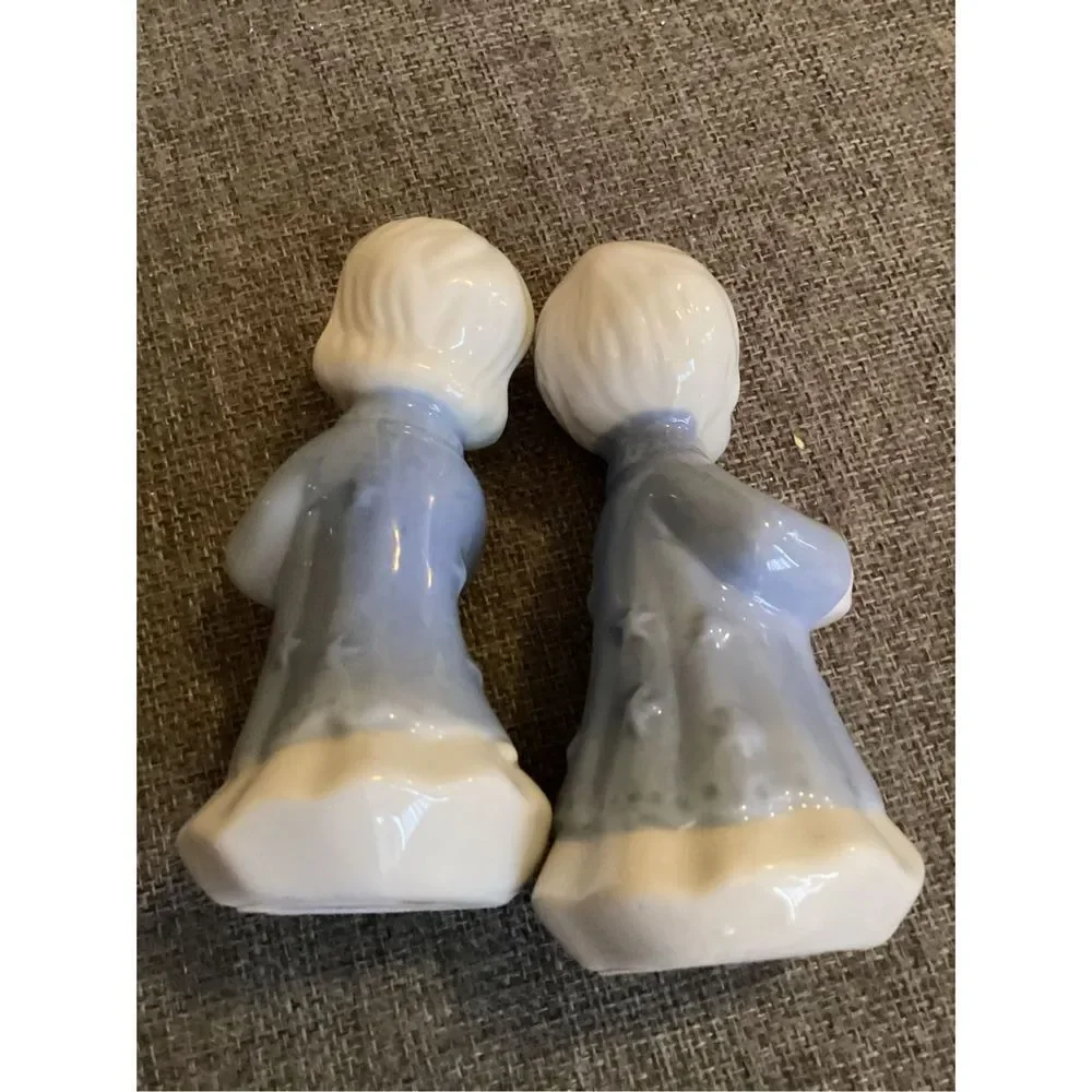 Vintage Alter Boy & Choir Girl Candle Holders